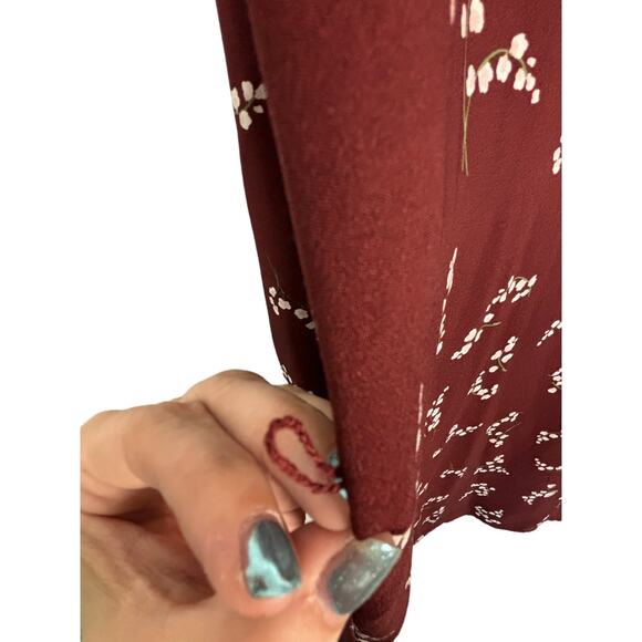 Loft Floral Button-Down Dress - Casual and Cute - Picture 4 of 5